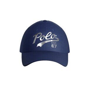 Ralph Lauren Polo 67 Baseball Cap, Navy Blue Cotton, Adjustable Strap back - NEW